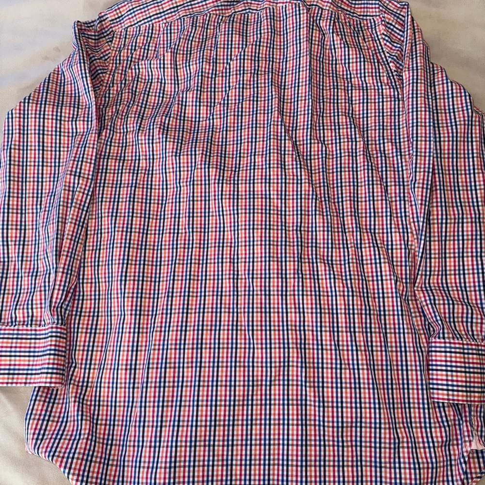 Thomas Pink Multicolor Checkered Button-Down Shirt - image 2